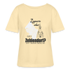 Zypern oder Zehlendorf - Relaxed Rundhals Frauen Bio-T-Shirt - Creme