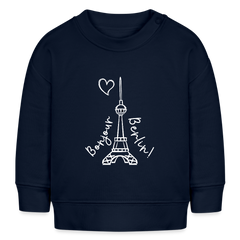 Eiffelturm in Berlin Bonjour - Baby Bio Pullover