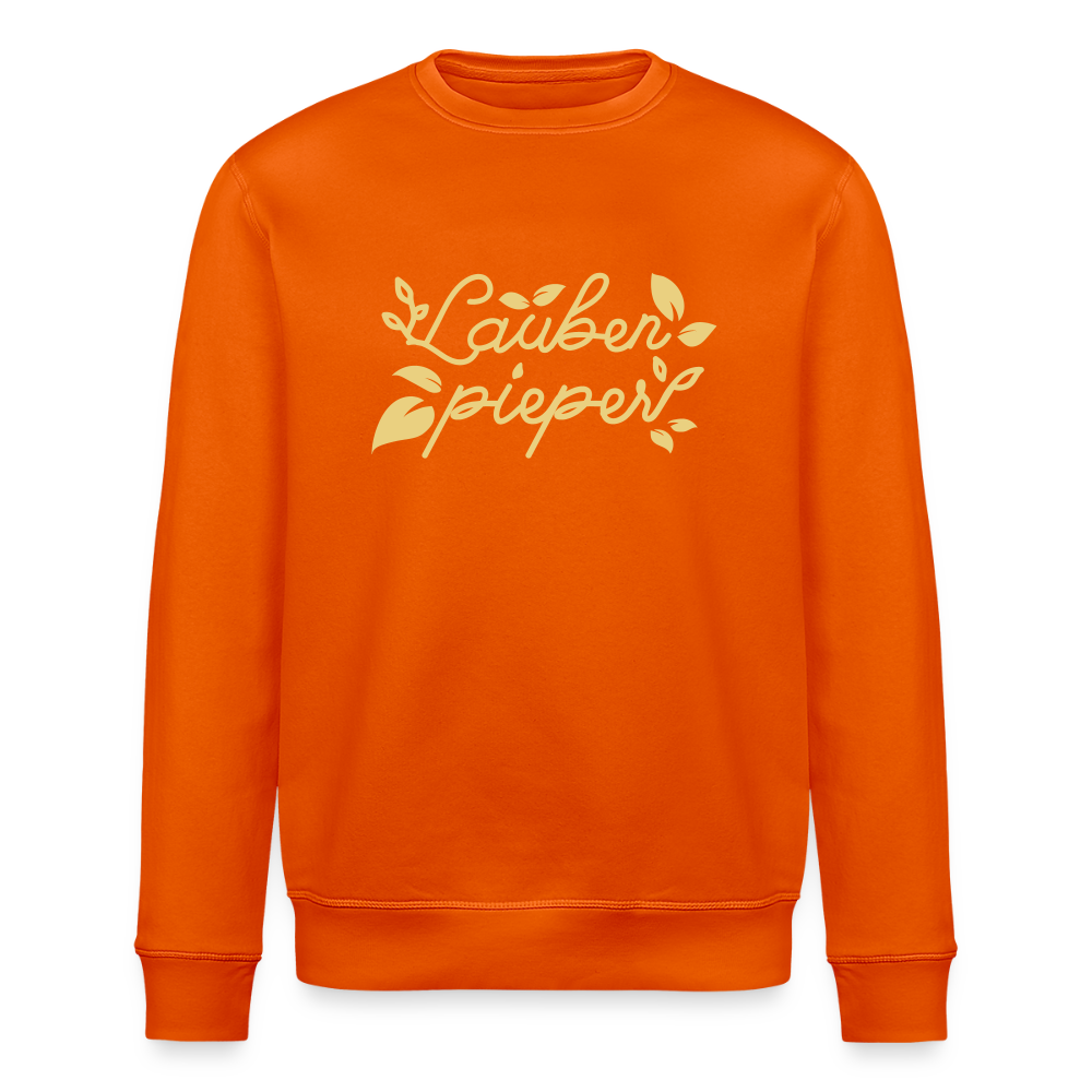 Laubenpieper - Unisex Bio Sweatshirt - Tieforange