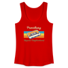 PrenzlBerg  Hippest Neighborhood - Frauen Bio Tank Top - Rot