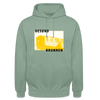 Gesundbrunnen Metro - Unisex Hoodie - Graugrün