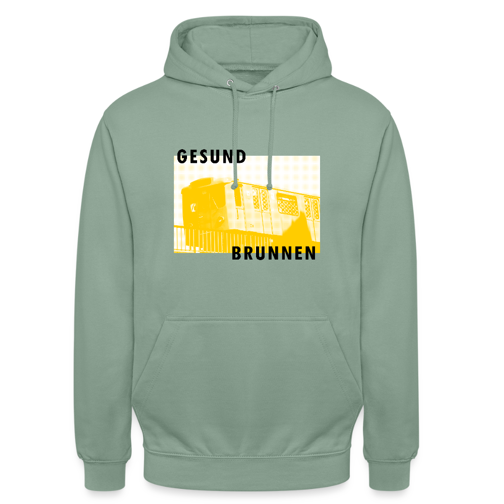 Gesundbrunnen Metro - Unisex Hoodie - Graugrün