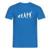 Evolution - Männer Premium T-Shirt - Royalblau