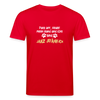 Janz Jefährlich - Unisex Bio T-Shirt - Rot