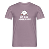Dit is mir Schnurz Piepe - Männer Premium T-Shirt - Lilagrau