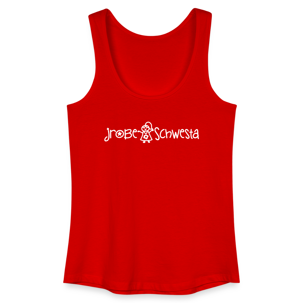 Meene Schwesta - Frauen Bio Tank Top - Rot