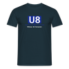 U8 - Männer Premium T-Shirt - Navy