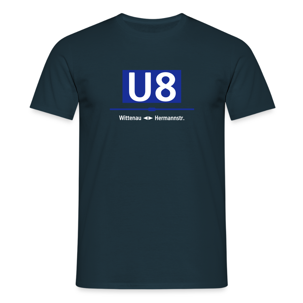 U8 - Männer Premium T-Shirt - Navy