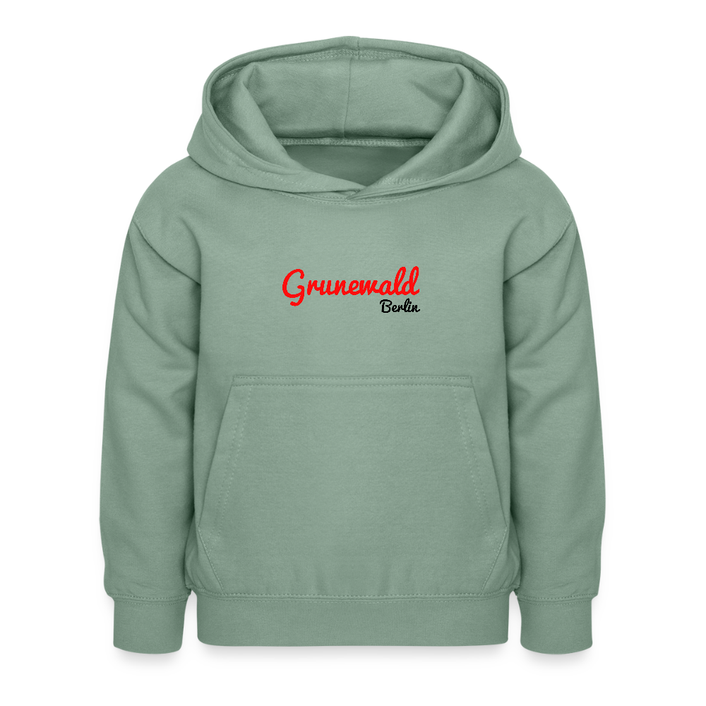 Grunewald Berlin - Kinder Hoodie - Graugrün