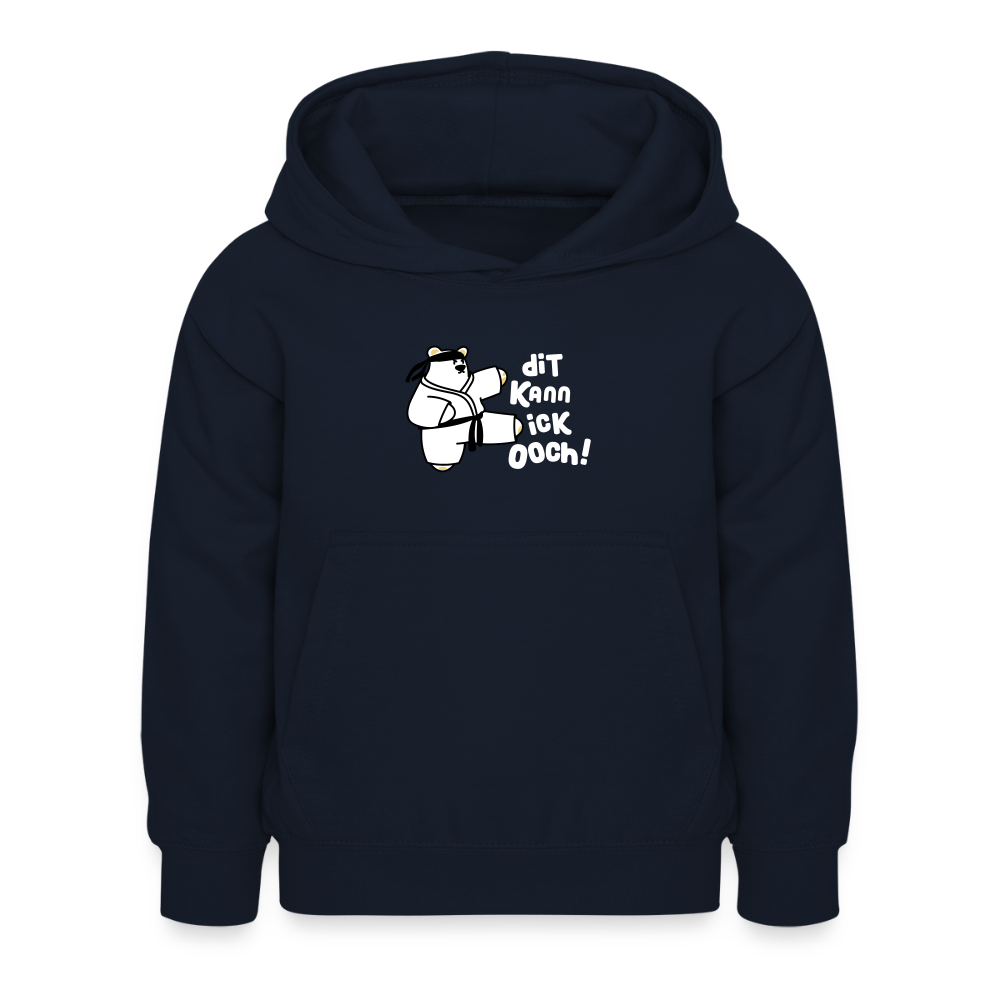 Dit kann ick ooch! - Kinder Hoodie - Navy