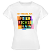 Freude aus Friedrichshain - Frauen Premium T-Shirt - Weiß