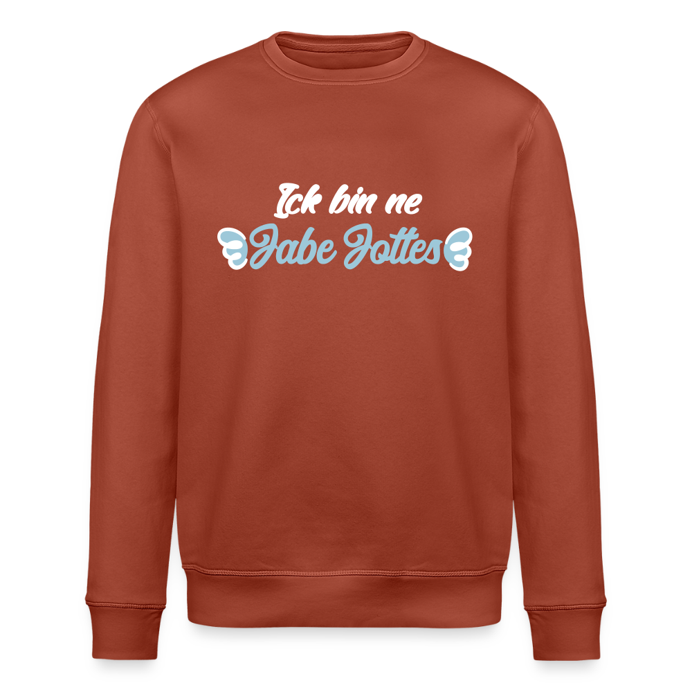 Jabe Jottes - Unisex Bio Sweatshirt - Terrakotta