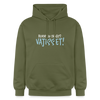 Bevor du fragst - Hoodie - Militärgrün