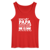 Wenn's Papa - Männer Tank Top - Rot