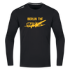 Berlin THF - Männer Sport Langamshirt - Schwarz