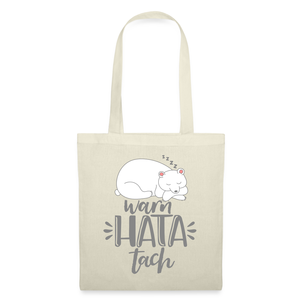 WarnHataTach - Stoffbeutel - Natur