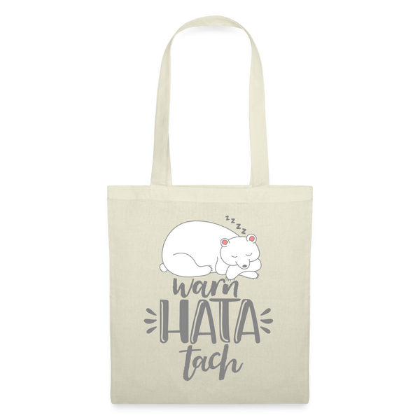 WarnHataTach - Stoffbeutel - Natur