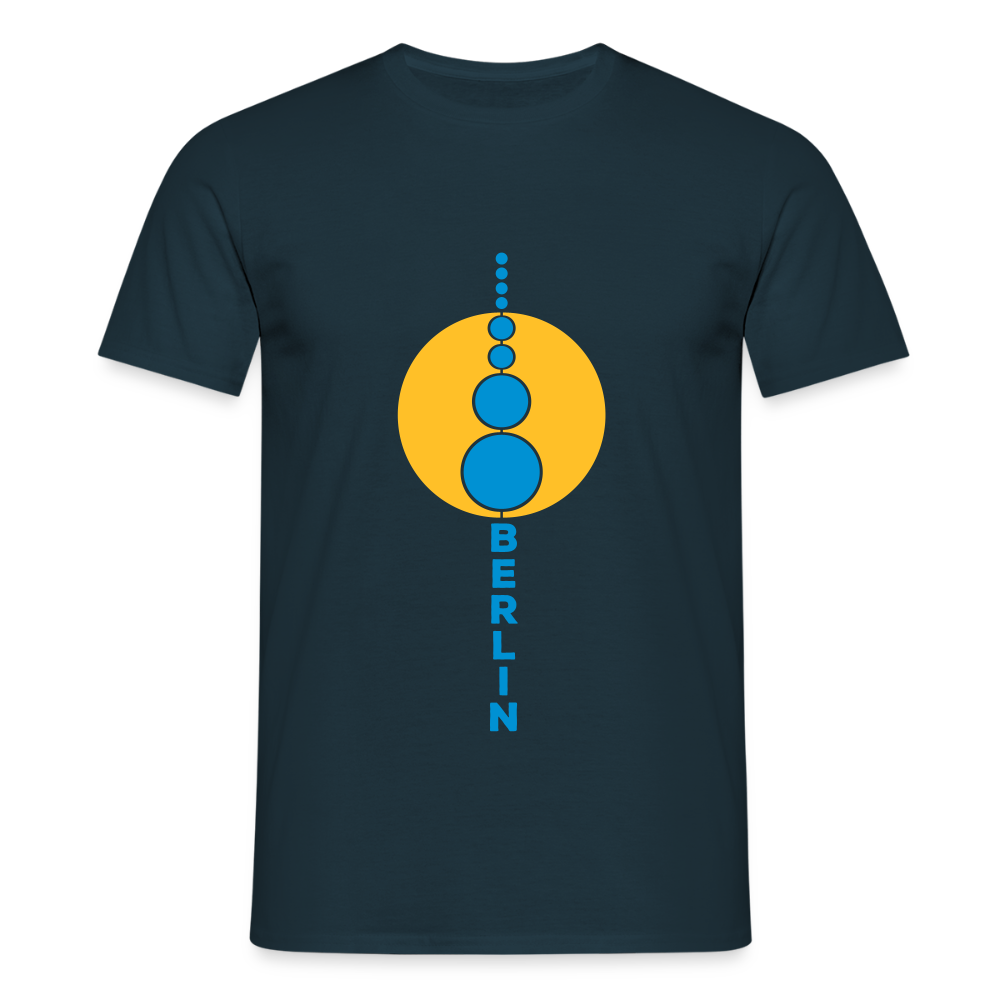 Kugelturm - Männer Premium T-Shirt - Navy