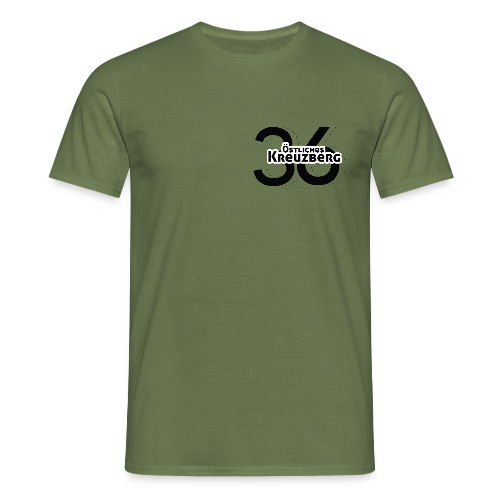 Östliches kreuzberg - Männer Premium T-Shirt - Militärgrün