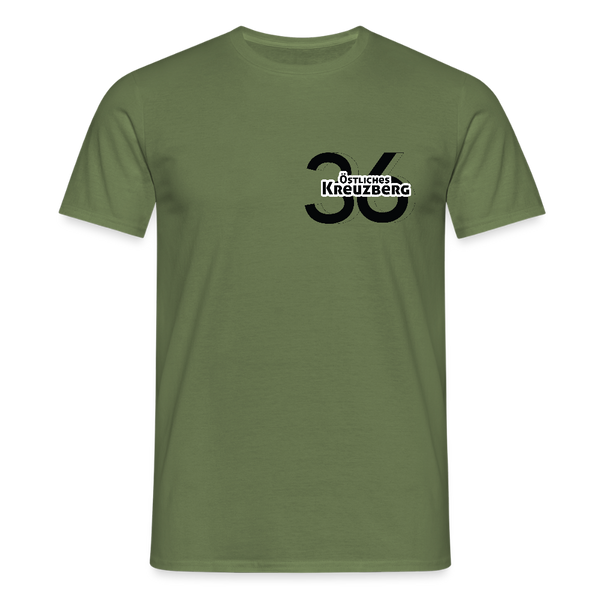 Östliches kreuzberg - Männer Premium T-Shirt - Militärgrün