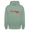 Kreuzberg Berlin - Unisex Hoodie - Graugrün