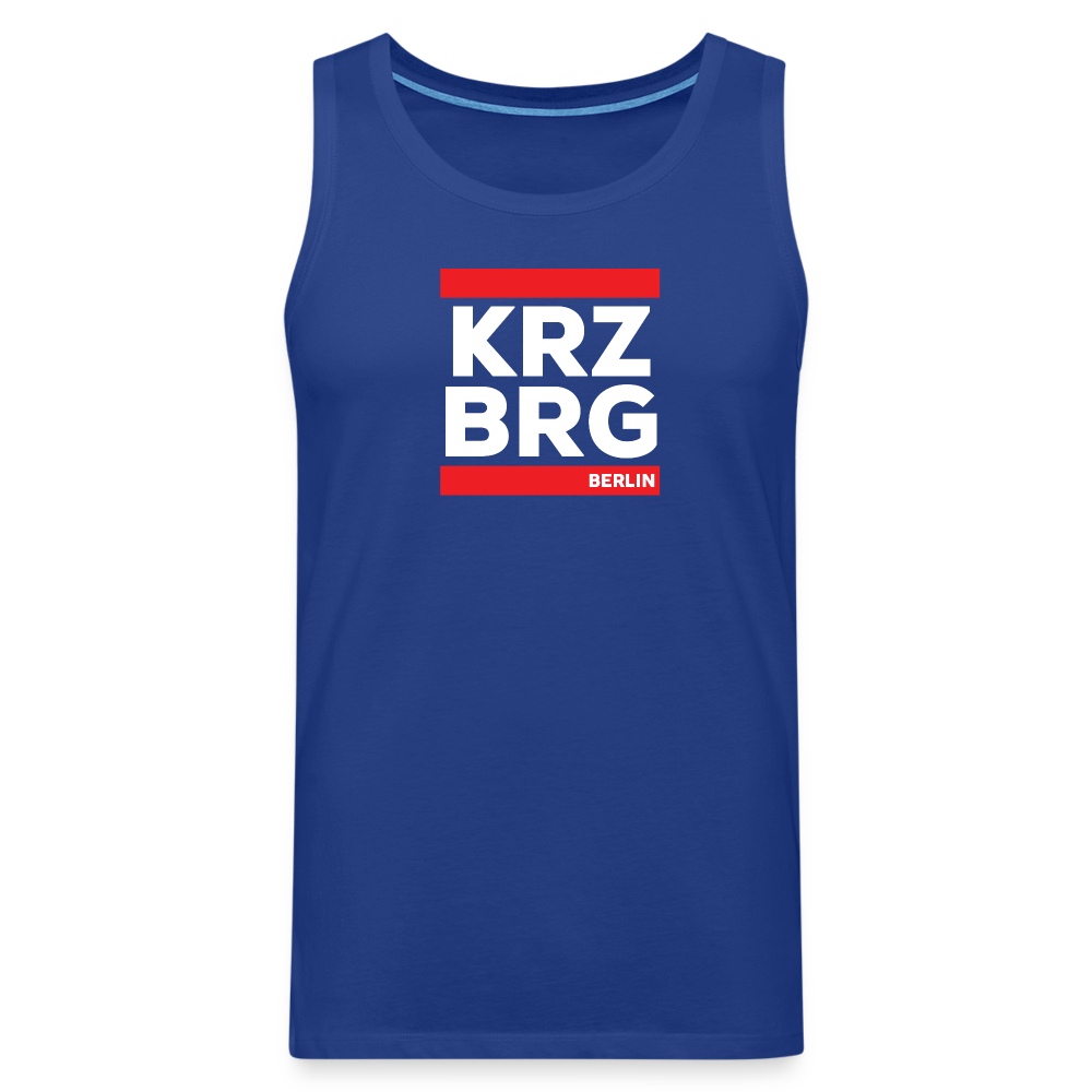 KRZBRG - Männer Premium Tank Top - Königsblau