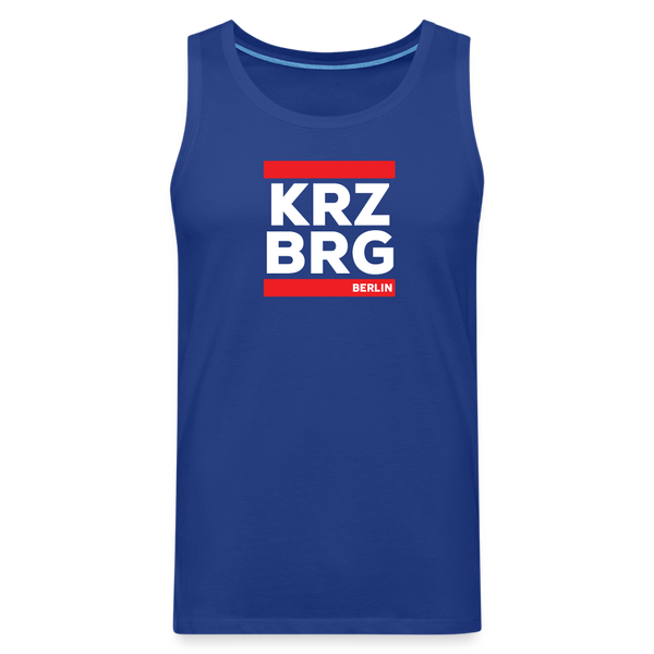 KRZBRG - Männer Premium Tank Top - Königsblau