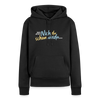 Echt jetzt? Nich du schon wieda... - Frauen Premium Hoodie - Schwarz