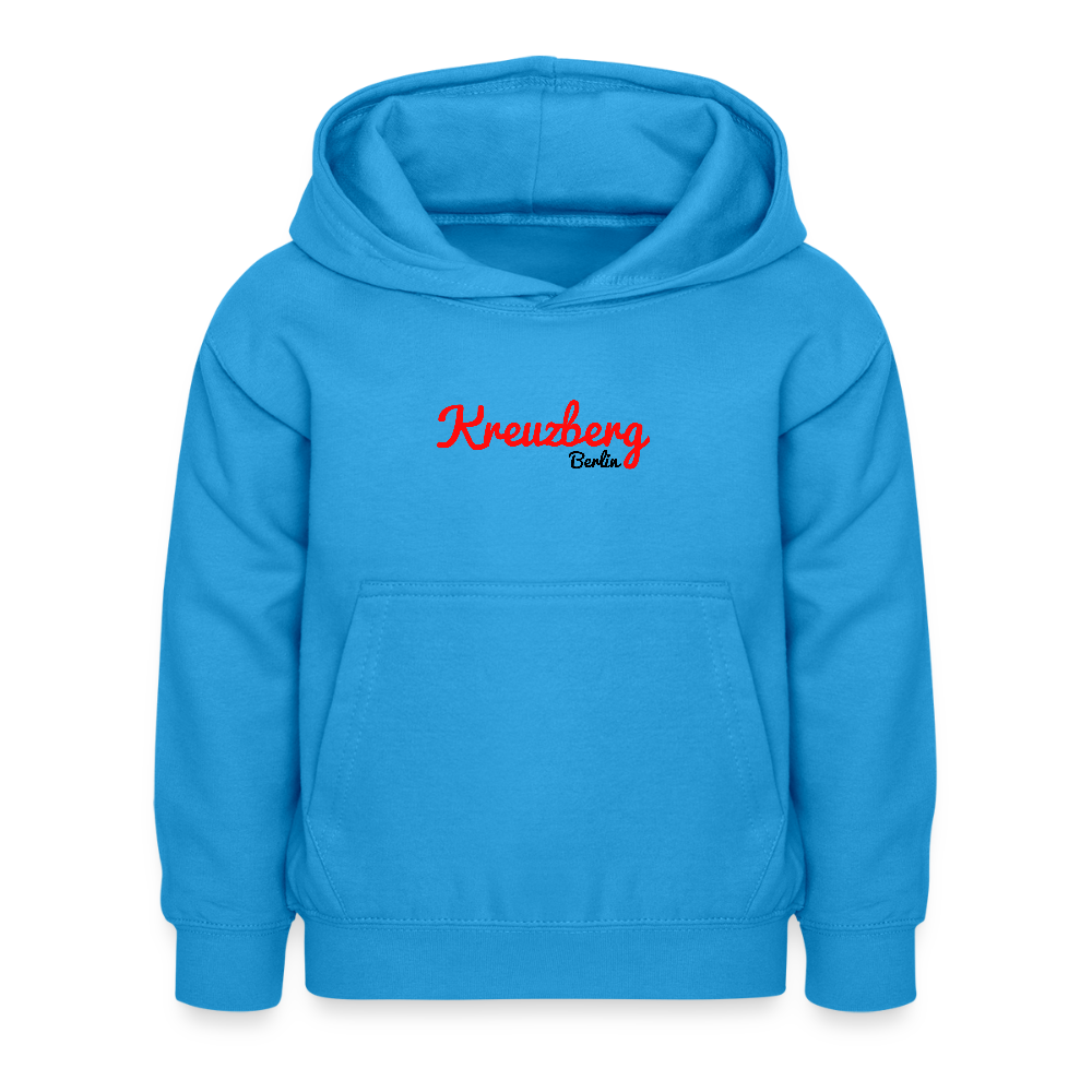 Kreuzberg Berlin - Kinder Hoodie - Meeresblau