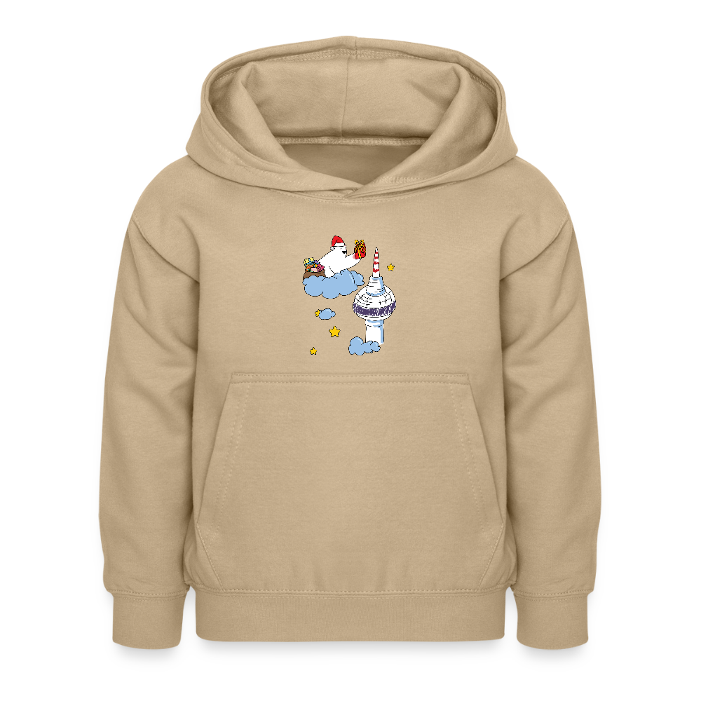 Santa Bär - Kinder Hoodie - Sand