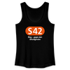 S42 - Frauen Bio Tank Top - Schwarz