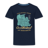 Chalkidiki oder Charlottenburg - Kinder Premium T-Shirt - Navy