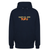 Quatsch keen Tofu! - Unisex Hoodie - Navy