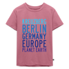 Kreuzberg - Planet Earth - Kinder Premium T-Shirt - Mauve