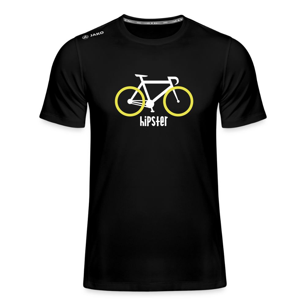 Berlin Hipster Bike - Männer Sport-Shirt - Schwarz