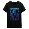 Tempelhof Planet Earth - Teenager Premium T-Shirt - Schwarz