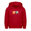 Wilmersdorf Regen - Kinder Hoodie - Rot