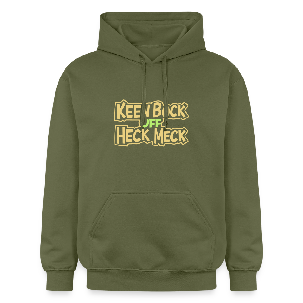 Keen Bock uff Heck Meck - Hoodie - Militärgrün