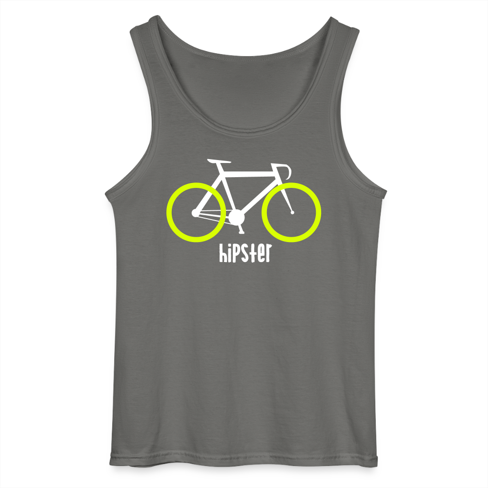 Hipster - Männer Tank Top - Anthrazit