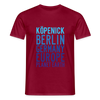 Köpenick Planet Earth - Männer Premium T-Shirt - Ziegelrot