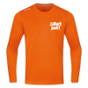 Allet Jut - Männer Sport Langamshirt - Neonorange