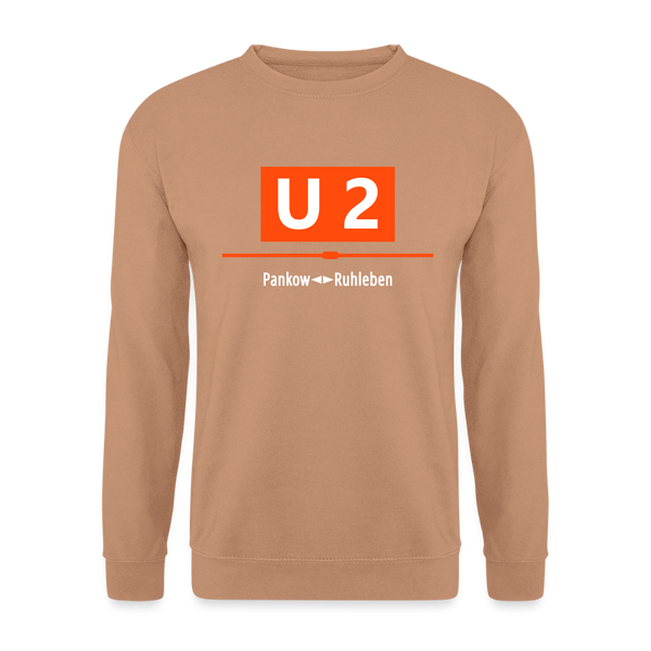 U2 Berlin - Unisex Pullover - Mocca