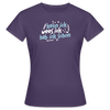 kenn ick wees ick hab ick schon - Frauen Premium T-Shirt - Dunkellila