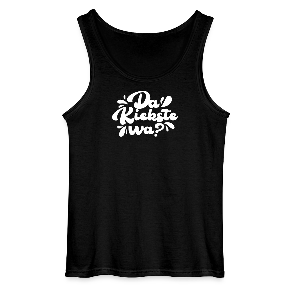 Kiekste - Männer Tank Top - Schwarz