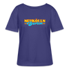 Neukölln Berlin Retro - Relaxed Rundhals Frauen Bio-T-Shirt - Dämmerung