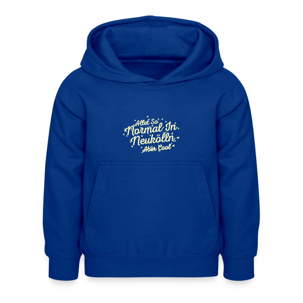 Neukölln is so normal - Kinder Hoodie - Royalblau