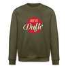 Dit Is Dufte - Unisex Bio Sweatshirt - Khaki
