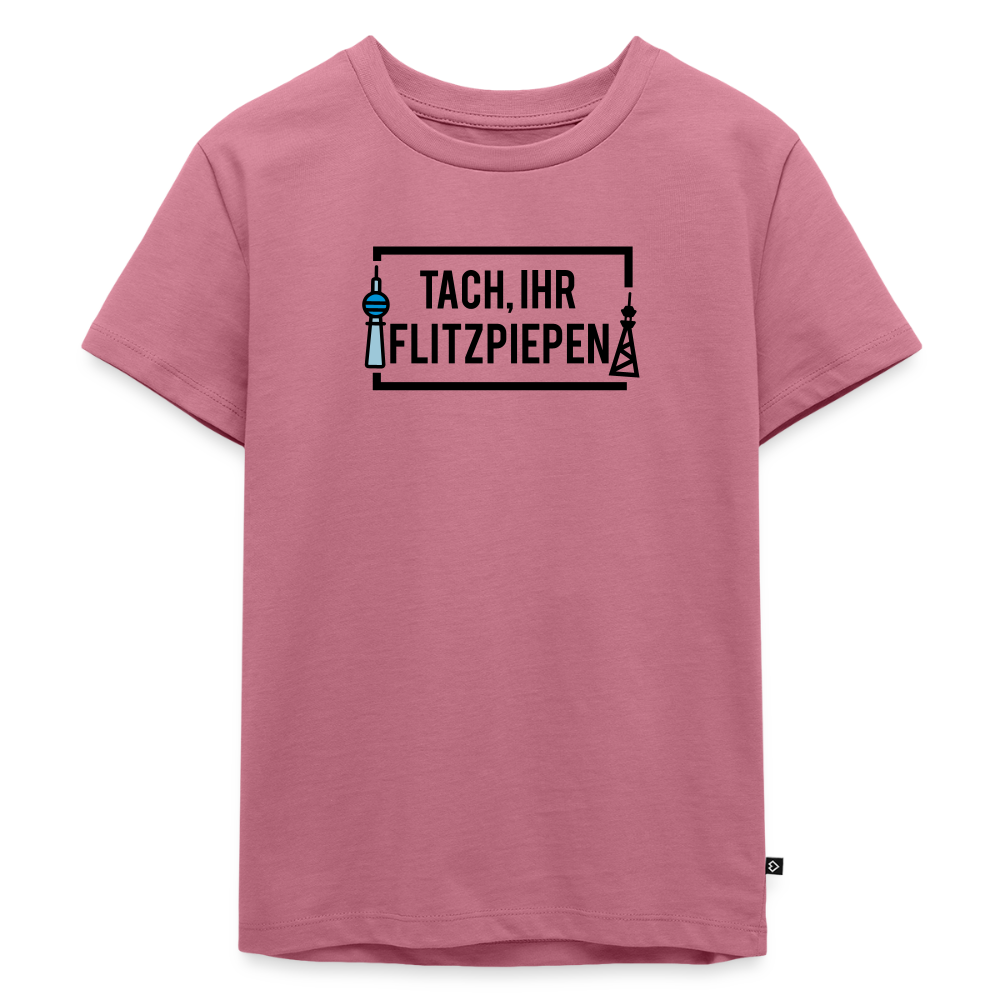 Tach ihr Flitzpiepen - Kinder Premium T-Shirt - Mauve