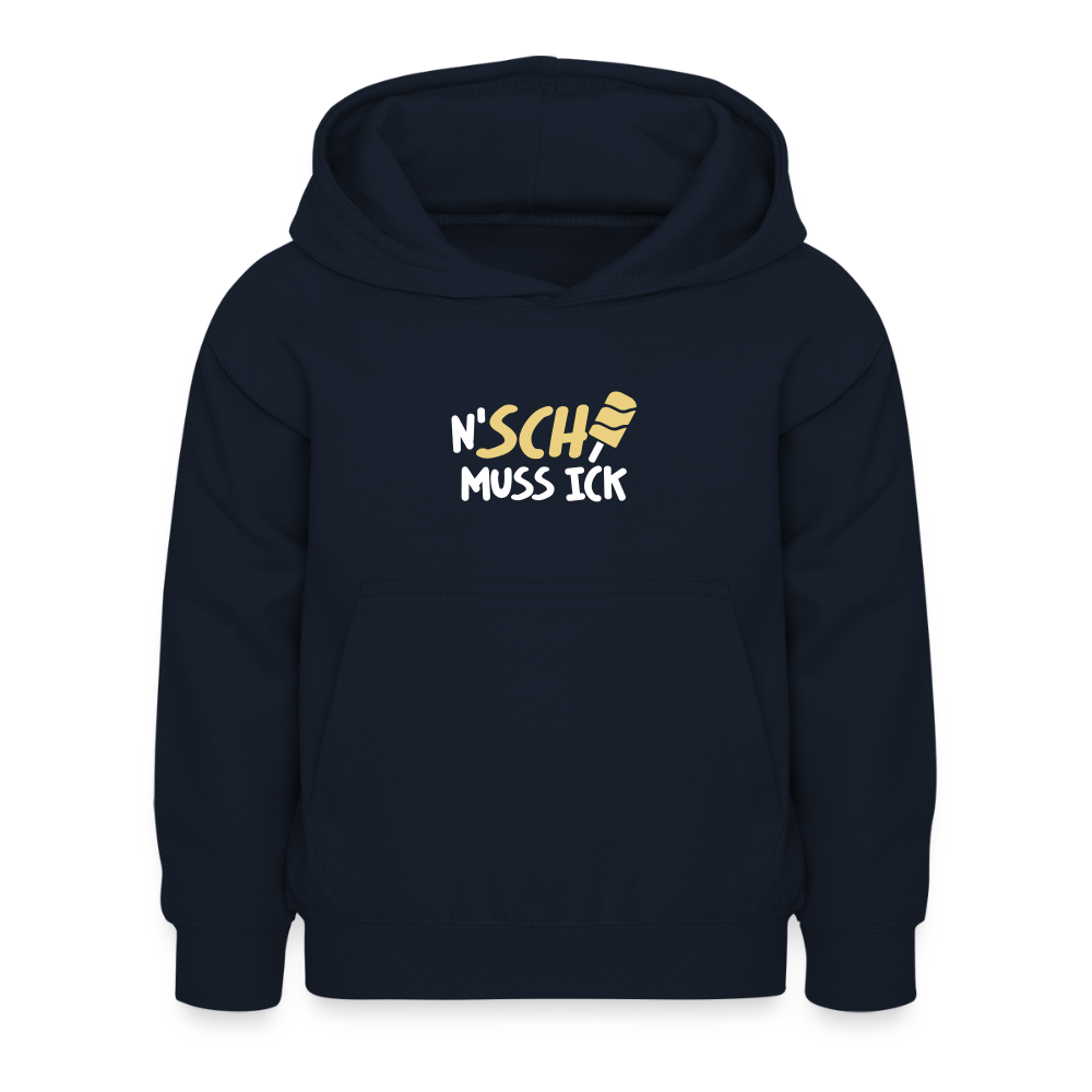 N'SCH... MUSS ICK - Kinder Hoodie - Navy