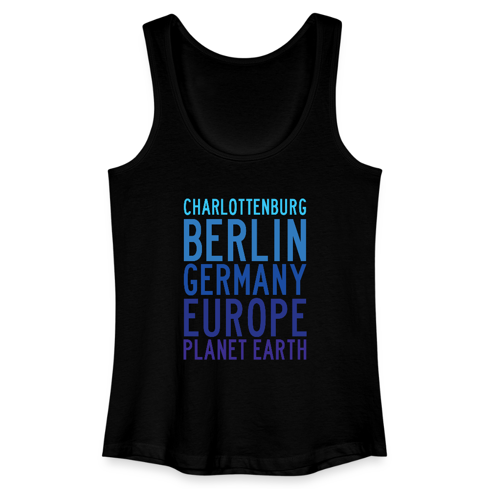 Charlottenburg - Earth - Frauen Bio Tank Top - Schwarz